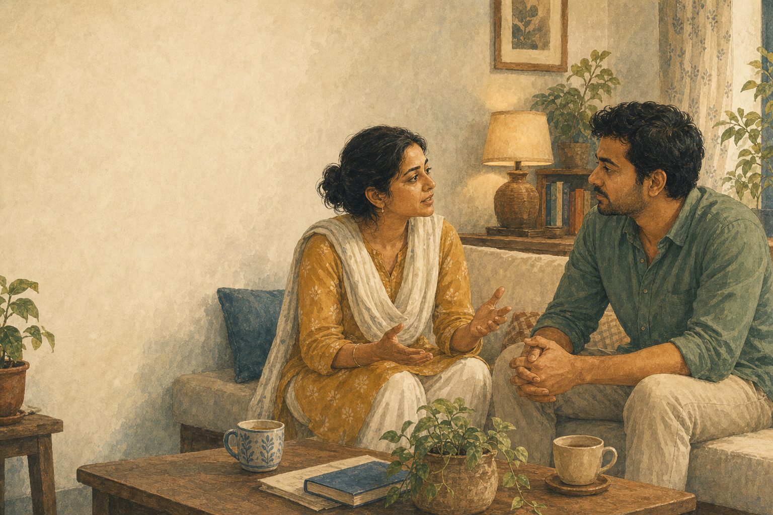 Do log, ek yojna, ek-doosre ke bajaye ADHD ka saamna milkar.