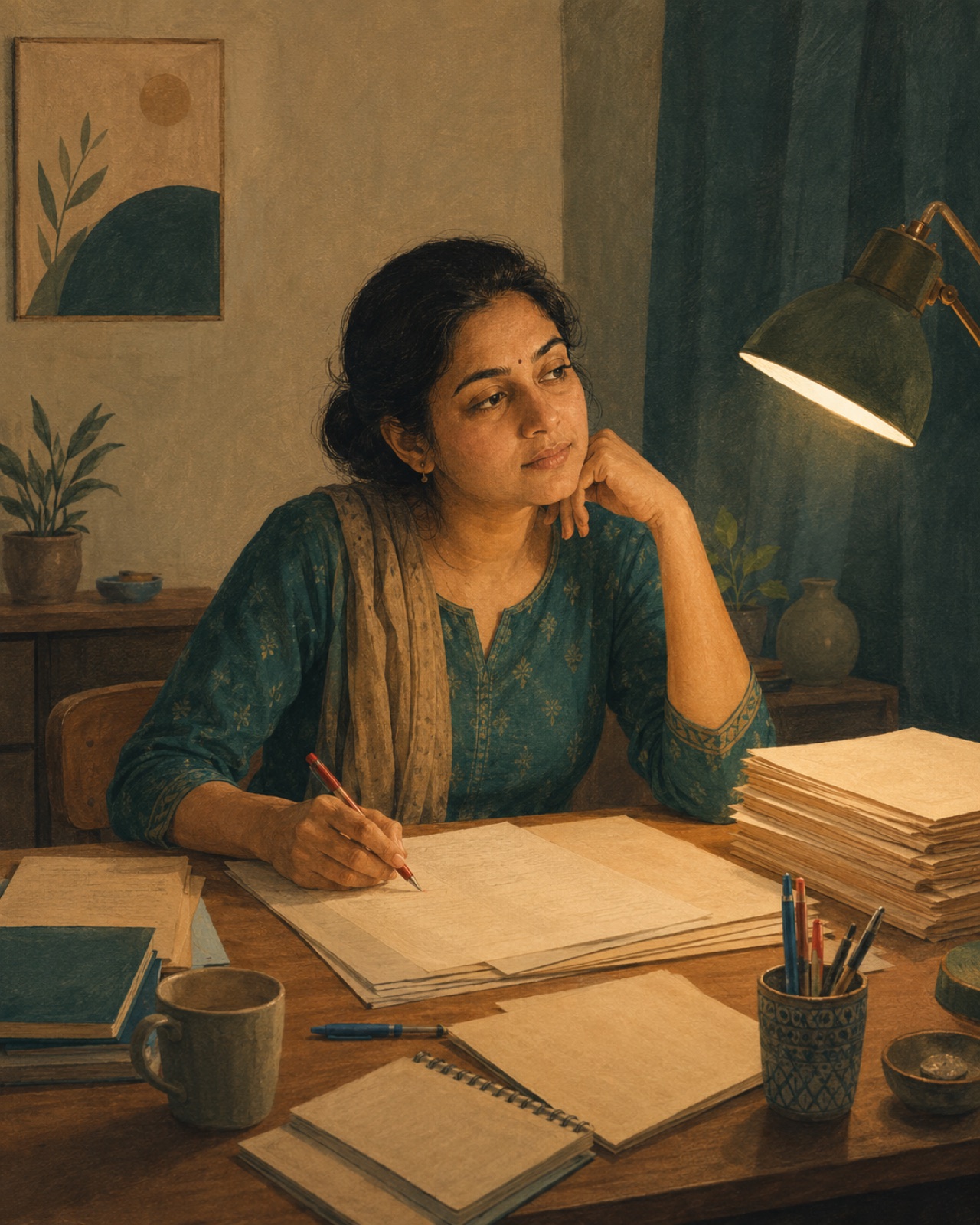 Sana, and an evening that quietly vanished.
